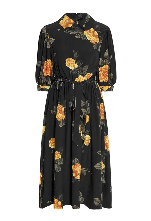 Шелковое платье Simone Rocha 31627 7010 BLACK 220 в Україні