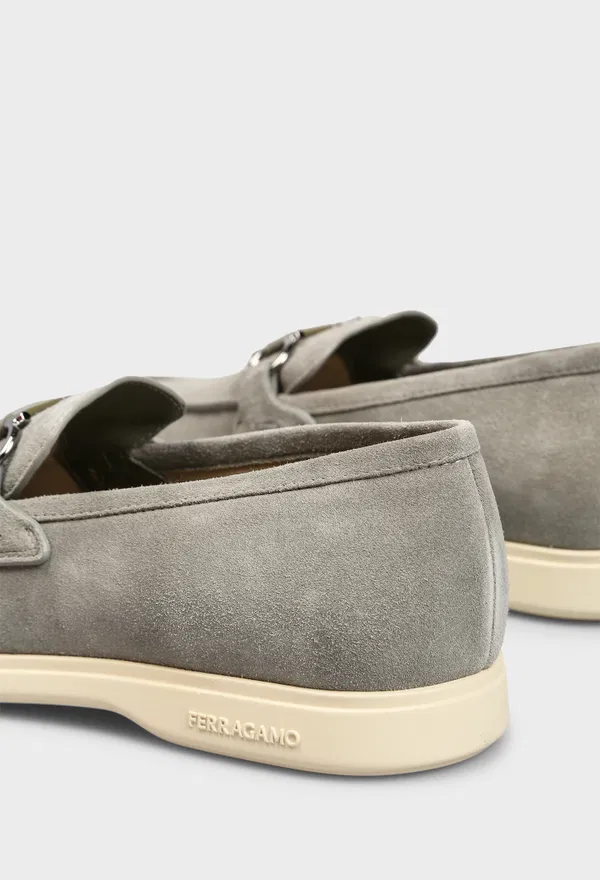 Замшеві лофери COSIMO FERRAGAMO 028298 126/0D7 оригінал