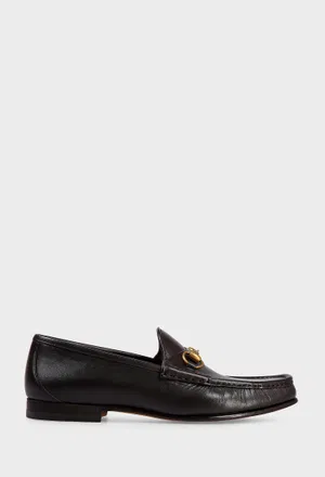 Шкіряні лофери HORSEBIT Gucci 307929 225/0AW Купити