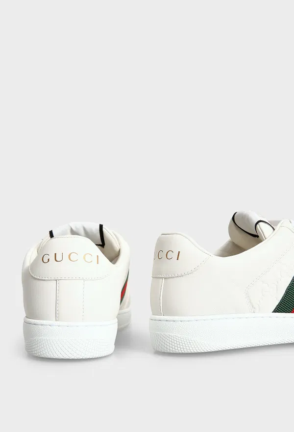 Кожаные кеды SCREENER Gucci 798785 224/0C1 в Украине