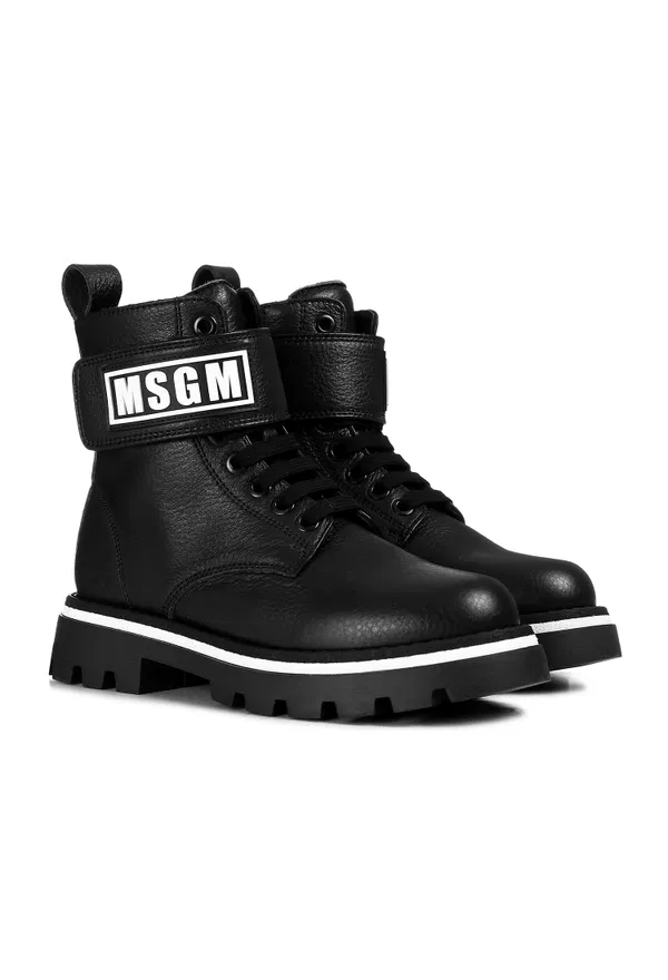 Шкіряні черевики MSGM 9187   221/02c онлайн