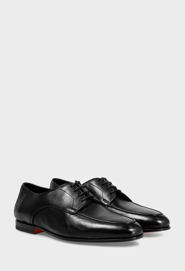 Кожаные дерби Santoni 19248 126/0A2 Цена