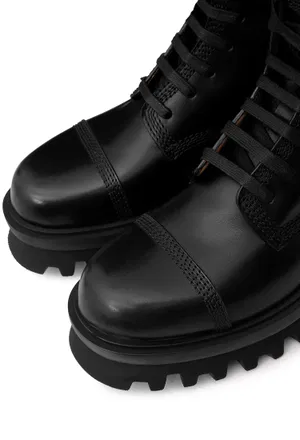 Кожаные ботинки Faraway FERRAGAMO 021494 223/0A2 оригинал