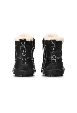 Шкіряні черевики з хутром GF Ferre 19465 B211/02M1 в Україні