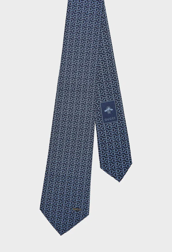 Шелковый галстук Gucci 815997 125/9C8 Купить