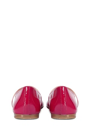 Дитячі рожеві шкіряні балетки. Dolce & Gabbana D11294 226/2U в Україні