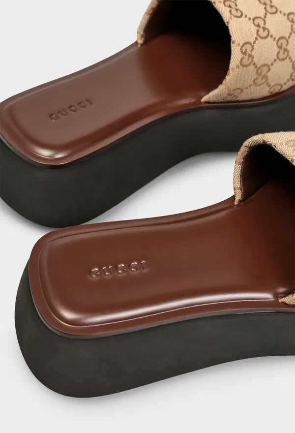 Шлепанцы GG SOFT VINTAGE SAND Gucci A0034R 226/9A6 оригинал