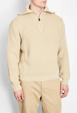 Лляний светр Loro Piana FAQ4646 126/9B6 оригінал