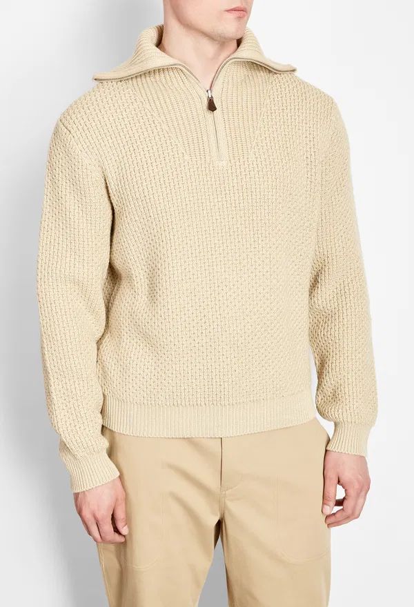 Лляний светр Loro Piana FAQ4646 126/9B6 оригінал