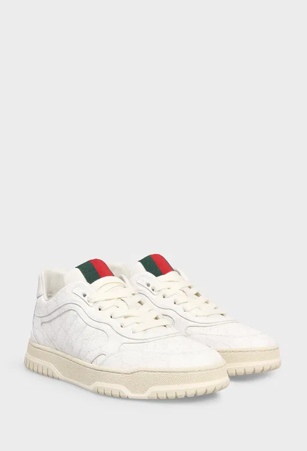 Шкіряні кросівки RE-WEB Gucci 816818 125/1I1 Ціна