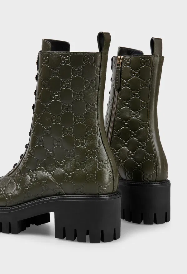 Кожаные ботинки Gucci 840739 225/0CH оригинал