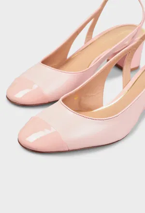 Кожаные слингбэки Santoni 71546 126/0AR в Украине