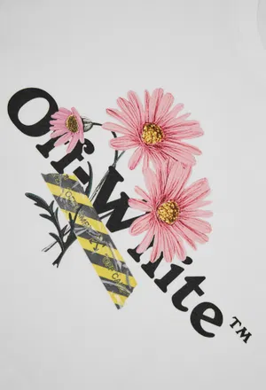 Дитяча біла футболка Off-White GAS110 126/91c в Україні