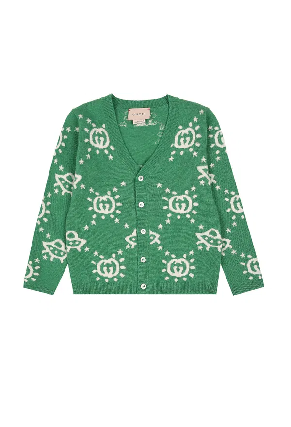 Вовняний кардиган Gucci 748122 223/94p - фото №8 Вовняний кардиган Gucci 748122 223/94p каталог