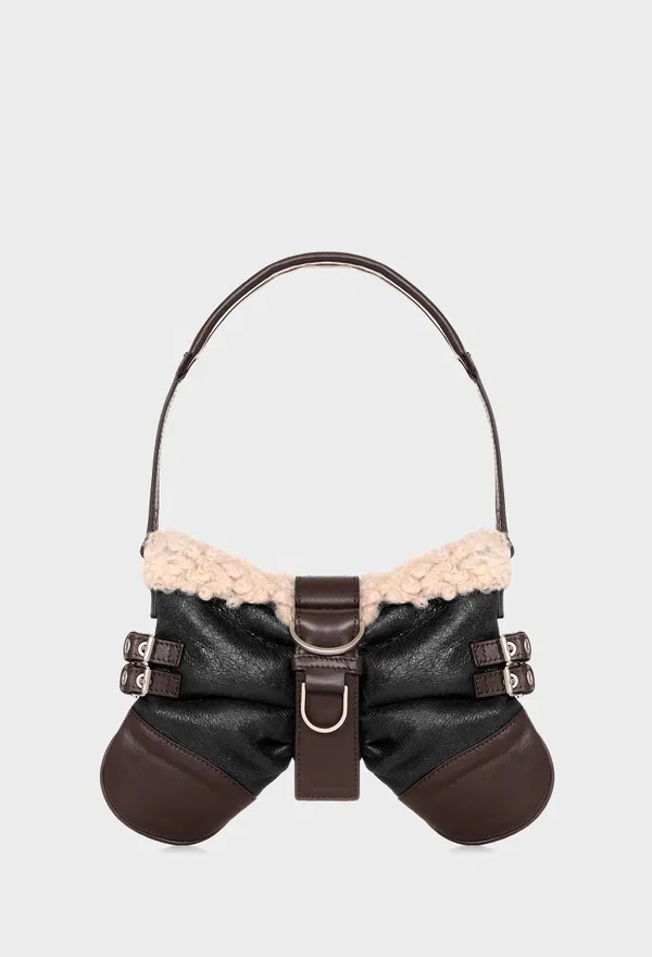 Кожаная сумка  Shearling Blumarine W002A 223/0A2 Купить