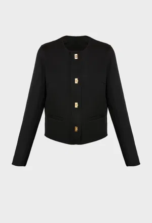 Шерстяной жакет FERRAGAMO 13I627 226/9H2 Купить