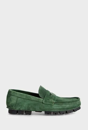 Замшеві мокасини DOUGAN FERRAGAMO 023610 124/0DH Купити