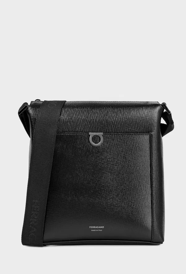 Кожаная сумка GANCINI CROSSBODY FERRAGAMO 241805 226/0C2 Купить