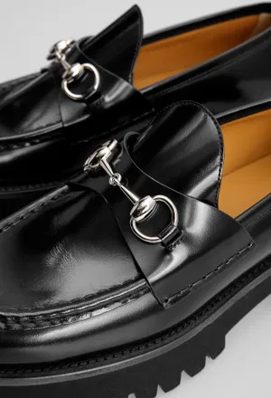 Шкіряні лофери HORSEBIT Gucci 764211 224/0A2 в Україні