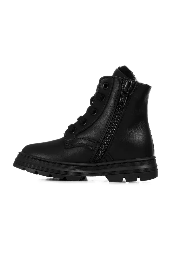 Шкіряні черевики з хутром MSGM 9094   221/02M Ціна