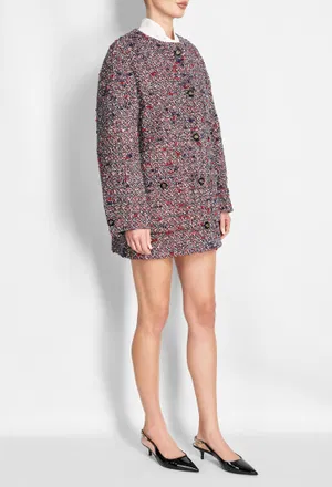 Шерстяное полупальто Gucci 836492 225/9H5 в Украине