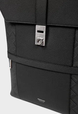 Кожаный рюкзак MONOGRAM  FERRAGAMO 241750 226/1IX оригинал