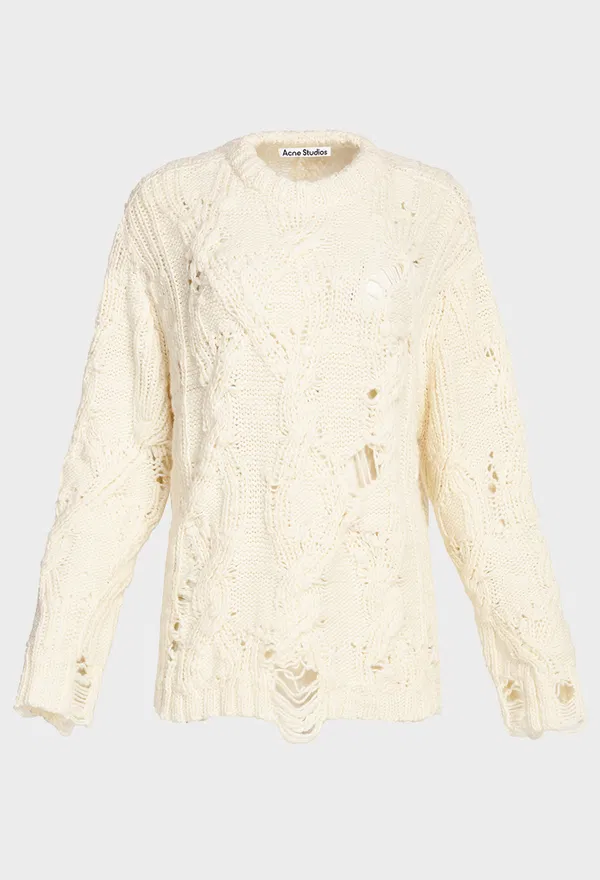 Шерстяной свитер Acne Studios A60522 224/9HE Купить