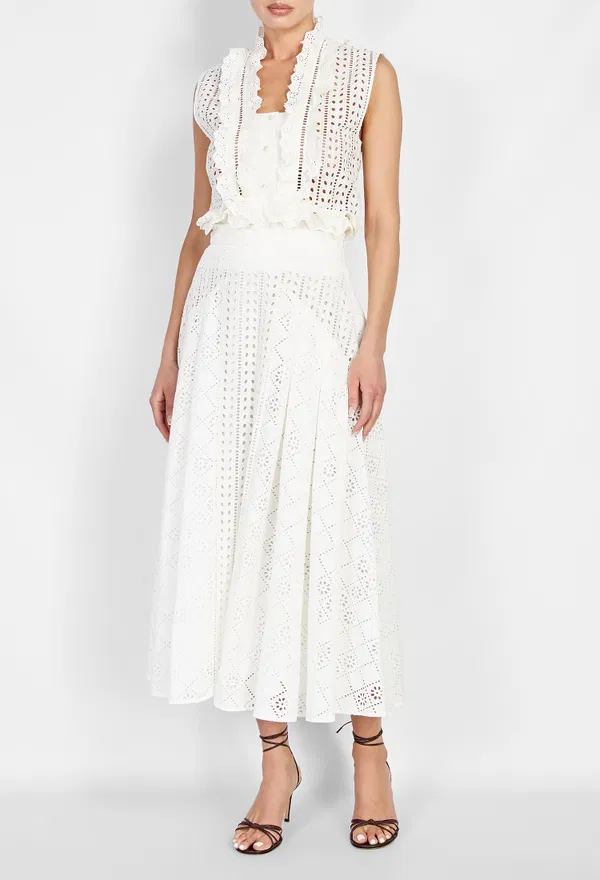 Топ Alberta Ferretti A0808 126/9A1 Купить