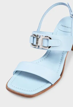 Шкіряні босоніжки LOU FERRAGAMO 01G963 126/0AG в Україні