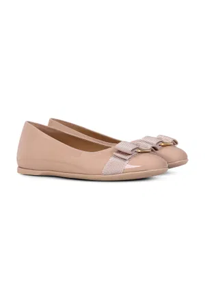 Шкіряні балетки FERRAGAMO 810100L215/26 Купити