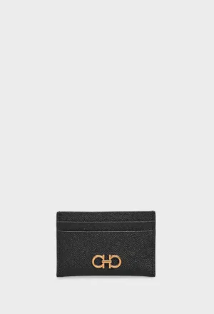 Кожаная кредитница FERRAGAMO 220007 226/0A2 Купить