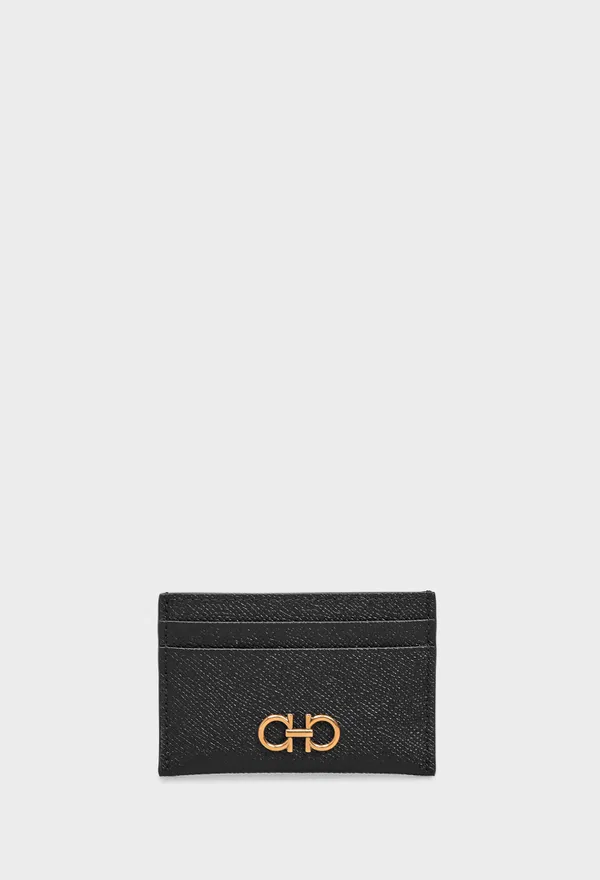Кожаная кредитница FERRAGAMO 220007 226/0A2 Купить