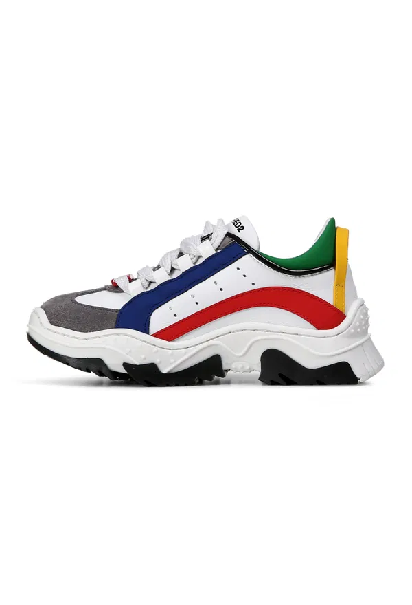 Шкіряні кросівки Dsquared2 63464  120/01c Ціна