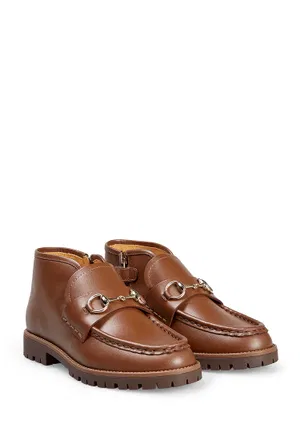 Шкіряні черевики Gucci 793055 224/03 Купити