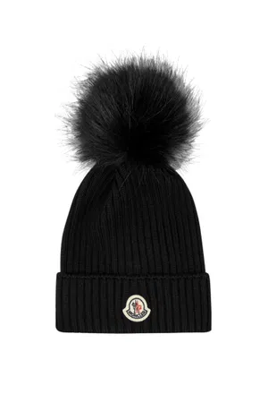 Детская шерстяная шапка Moncler 543B00 226/92 Купить