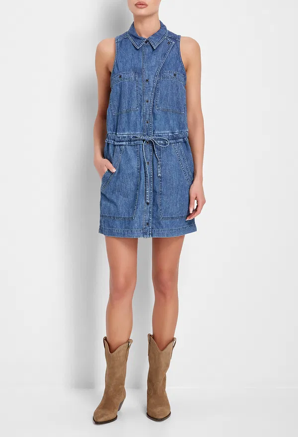 Джинсовое платье MARANT ETOILE RO0332FA 124/9A8J Купить