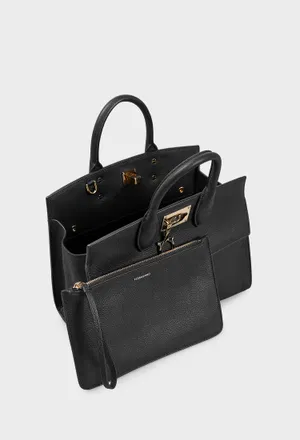 Кожаная сумка STUDIO FERRAGAMO 214493 425/0A2 оригинал