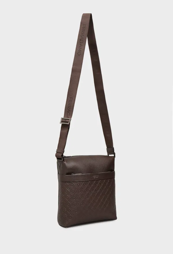 Шкіряна сумка MONOGRAM MESSENGER FERRAGAMO 241916 226/0CW в Україні