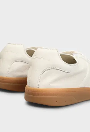 Кожаные кроссовки Santoni 22072 126/0A1 оригинал