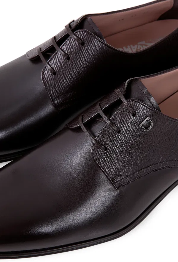 Кожаные дерби Spencer FERRAGAMO 02C082 122/0A3 фото
