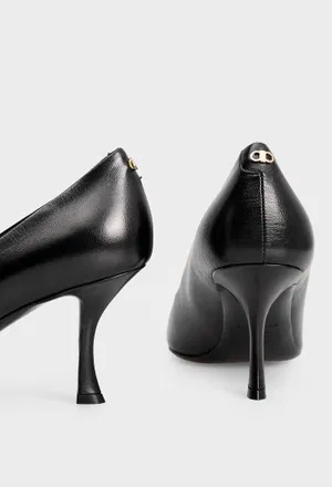 Кожаные лодочки ELYDEA FERRAGAMO 01J047 224/0A2 оригинал