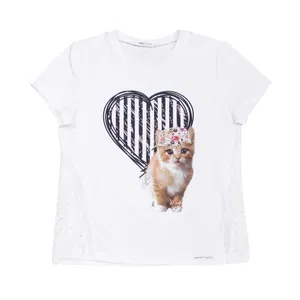 Біла футболка з принтом T-Shirt T-Shops LUX05DF114/91 6 Купити