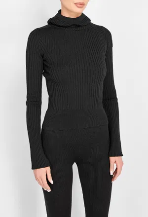 Шерстяной гольф Moncler J20939G00004 224/9D2 оригинал