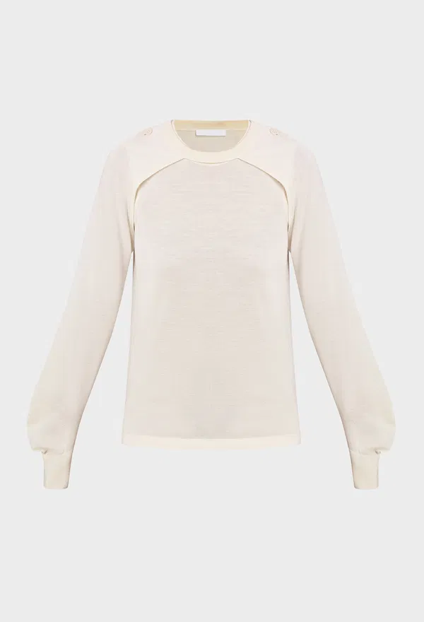 Шерстяной пуловер Helmut Lang O04HW707 224/9HE Купить