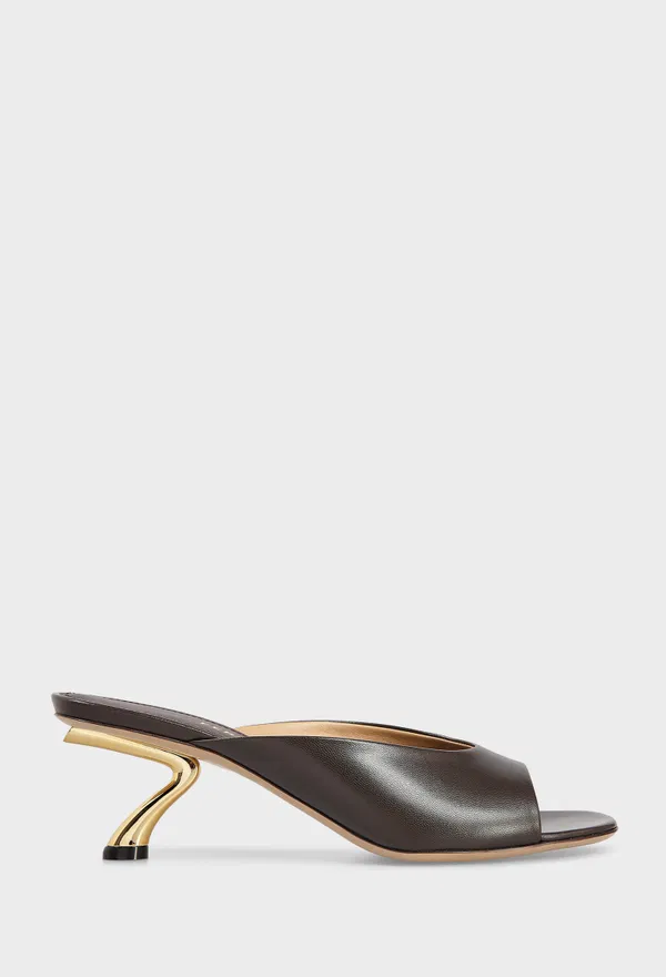 Кожаные мюли IGEA 55 FERRAGAMO 01L765 126/0AW Купить