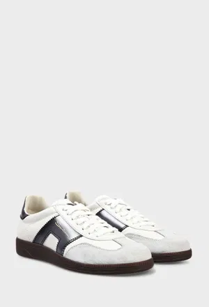 Кожаные кроссовки  Santoni 21965 126/0A7 Цена