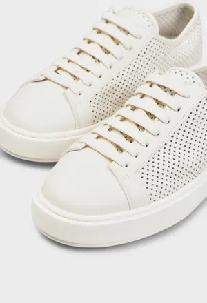 Шкіряні кросівки Santoni 61502 126/0A1 в Україні