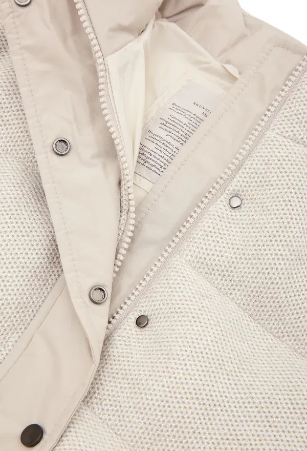 Кашеміровий пуховик Brunello Cucinelli TJ452  225/9E в Україні