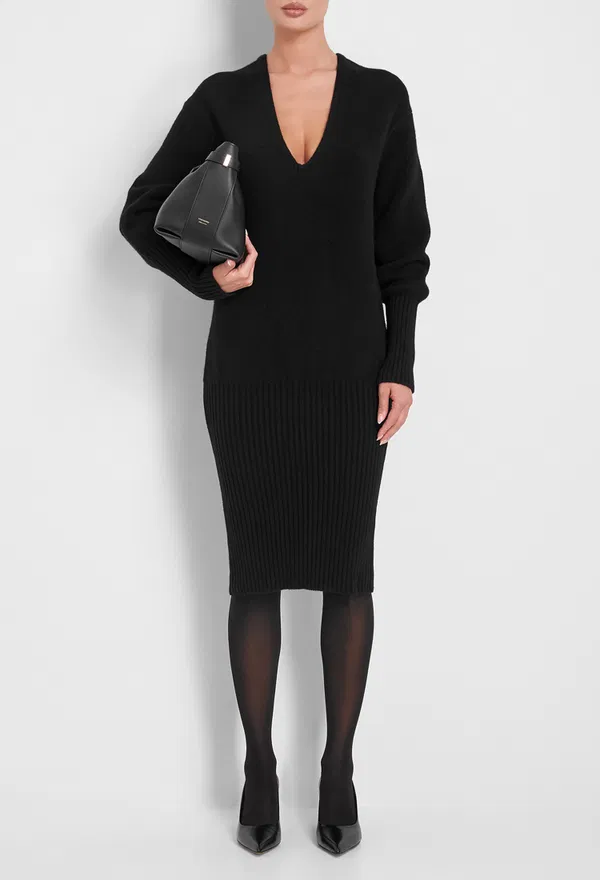 Кашемировое платье FERRAGAMO 112836 224/9I2K Купить