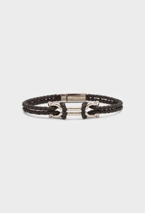 Шкіряний браслет FERRAGAMO 770422 226/0AW0 Купити